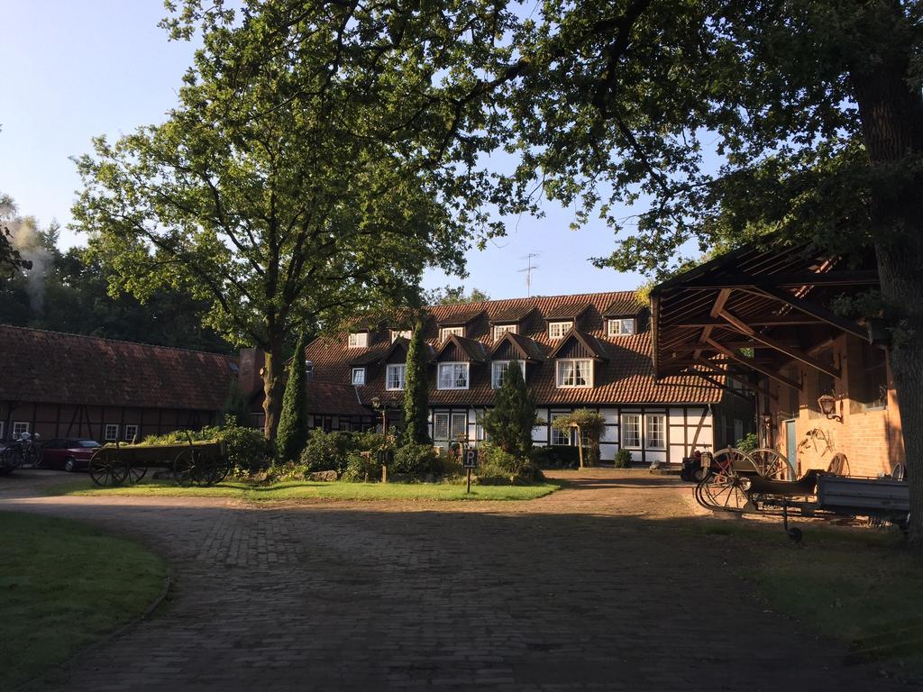 Landhotel Gutshof Im Oertzetal In Oldendorf, Suedheide Hermannsburg Exterior foto