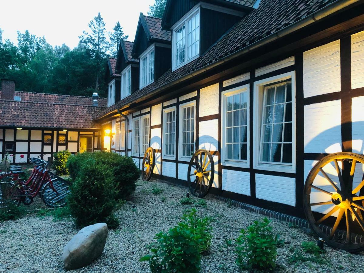Landhotel Gutshof Im Oertzetal In Oldendorf, Suedheide Hermannsburg Exterior foto